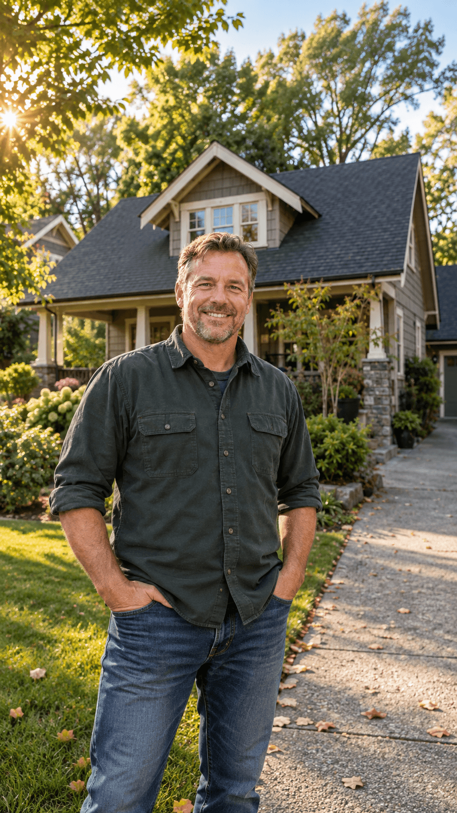 Base image for the Summit Roofing example campaign